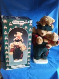 Large Cubby Bear by Santa's best holiday animatronic