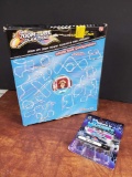 Zoom Tubes Car Trax Tubular 25-piece Set and Muscle Machines Blister Pack