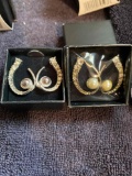 2 boxed Sets of Ellea Hoop Earrings by Avon