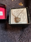 Sterling Silver Seashore Pendant in box