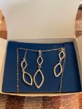 Double Drop Necklace Gift Set new in Box