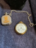Westclox Canada pocket watch and Unnamed two tone pocket watch