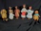 Native American Doll - many with leather clothing