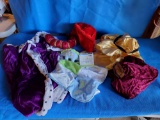 Lords, Ladies, Sheiks, Gladiators? costume grouping including a new tagged baby security blanket