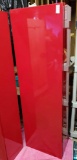 1 (of a pair) Heavy Duty Shop Cabinet/trunk/storage, Fire Engine Red, Large