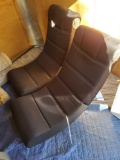 2 black Gaming chairs