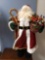 Father Christmas / Santa Claus porcelain faced figure