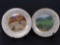 pair of Gorham China Norman Rockwell American landscape series