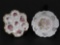 Pair of Delicate Porcelain Plates, H&C L FRANCE Haviland Limoges AND German