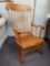 Fabulous Antique, handmaid, rocking chair with padding