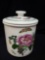 Portmeirion Botanic Garden Cookie Jar With Lid Peony Flower