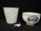 2 ceramic planters including Thomas Kinkade