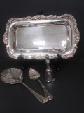 4 Pc Set of Fine Silver Plate Items including International Silverplate Co
