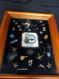 Old collection of Pins including LINK Flight Simulator, and more
