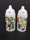 Pair of PORTMEIRION THE BOTANIC GARDEN Salt and Pepper Shakers