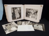 Fabulous 1952 WEDDING ALBUM with 8x10 black and white photos