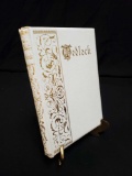 ANTIQUE 1881 WEDLOCK poetry book with marraige Certificate insert