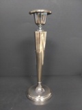 Sterling Silver Candlestick, marked, 470 grams