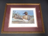 Limited edition Stephan Kaury Duck print, numbered and signed titled 
