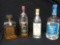 (4) Unsealed Partial Bottles with Contents