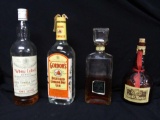 (4) Partial Bottles with Contents, Not Sealed