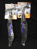 (2) NEW IN Package LED Trailblazer collapsible hiking and walking stick By izoom