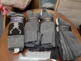NEW 4-packs, 25 pair, IZOD and Kenneth Cole Crew Mens socks
