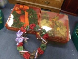 Christmas Evergreen Holiday Wreathes and florals / bouquets