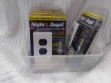 (6) NEW Night Angel Night Light - Built in LED's For Electrical Outlet