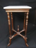 Voaster Co of America Marble Top Accent Table