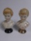 Pair of Reproduction Bust Dolls