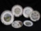 (6) Collectible Plates, Several States, Tennessee, California, Wisconsin, Colorado, Minnesota