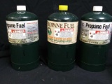 (3) Propane Fuel Canisters