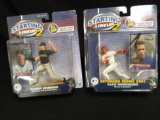 (2) Starting Lineup 2 Baseball blister packs: