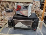 Appliance grouping - including euro-pro toaster oven, proctor Silex blender, 2 slice toaster