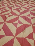 Cute Pinwheel style Handmade quilt