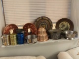 Large Grouping of Metal Like Mexican Copper
