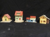 (4) Faller HO Scale Buildings/Structures: Multilevel Buildings