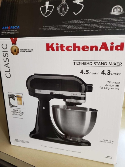 Kitchenaid tilthead stand mixer, classic, 4.5 qt