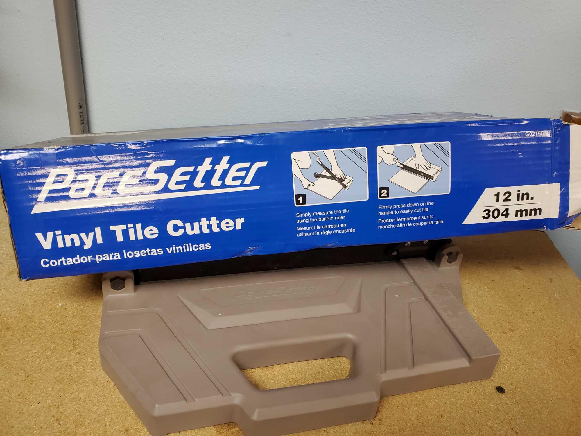 Vinyl Tile Cutter tool PACESETTER model G02155 Proxibid