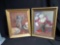 (2) Original paintings - still life and floral, framed