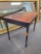 Acent table/child desk with faux bamboo legs-