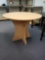 Durable wood composite Display table, collapsible