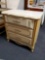 French provincial 3 drawer side dresser/night stand