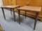 Trio of Midcentury Lightweight Petit Tables