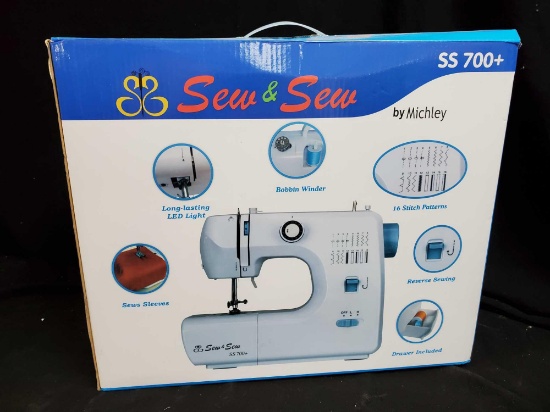 Michley Sew & Sew, SS 700+, sewing machine, IN BOX