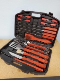 BARBQUE anyone? Unused BBQ Utensils/Tool set, in carry box