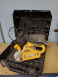 DEWALT VS Belt Sander in case, 3