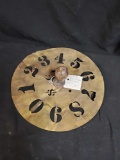 Antique Brass Price Stencil, Early 19th Century