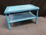Very sturdy Faux Wicker outdoor patio coffee table
